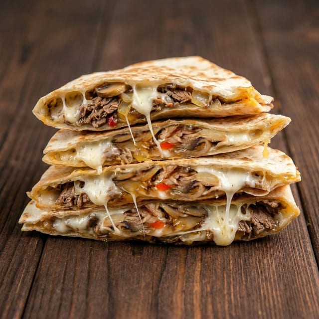 Philly Cheesesteak Quesadilla.
