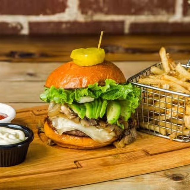 Truffle Theory Burger.