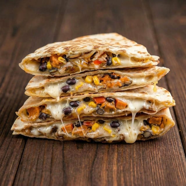 Chipotle Chicken Quesadillas.