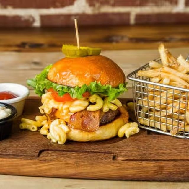 Mac Attack Burger.