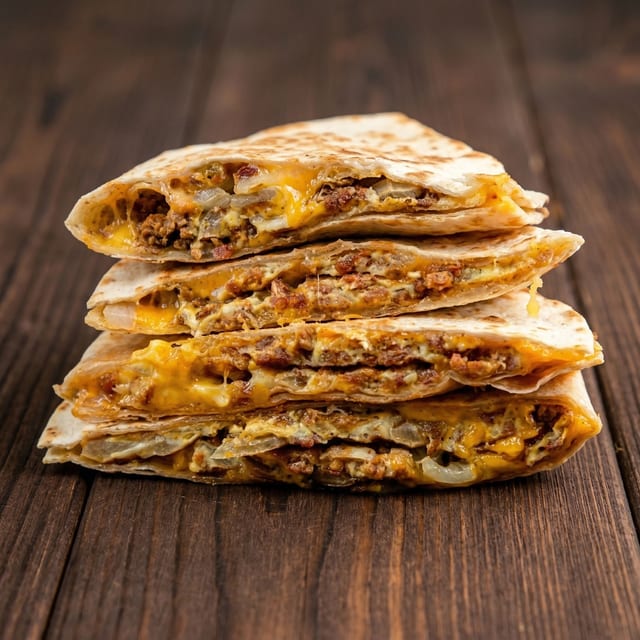 Breakfast Quesadillas.