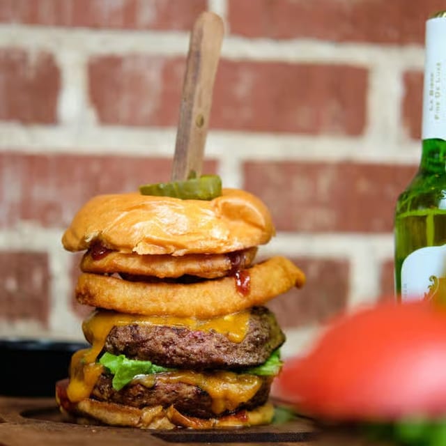 The Bad Boy Burger.