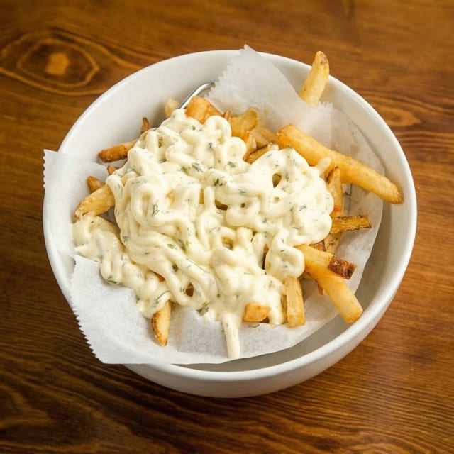 White Truffle Mayo Fries.